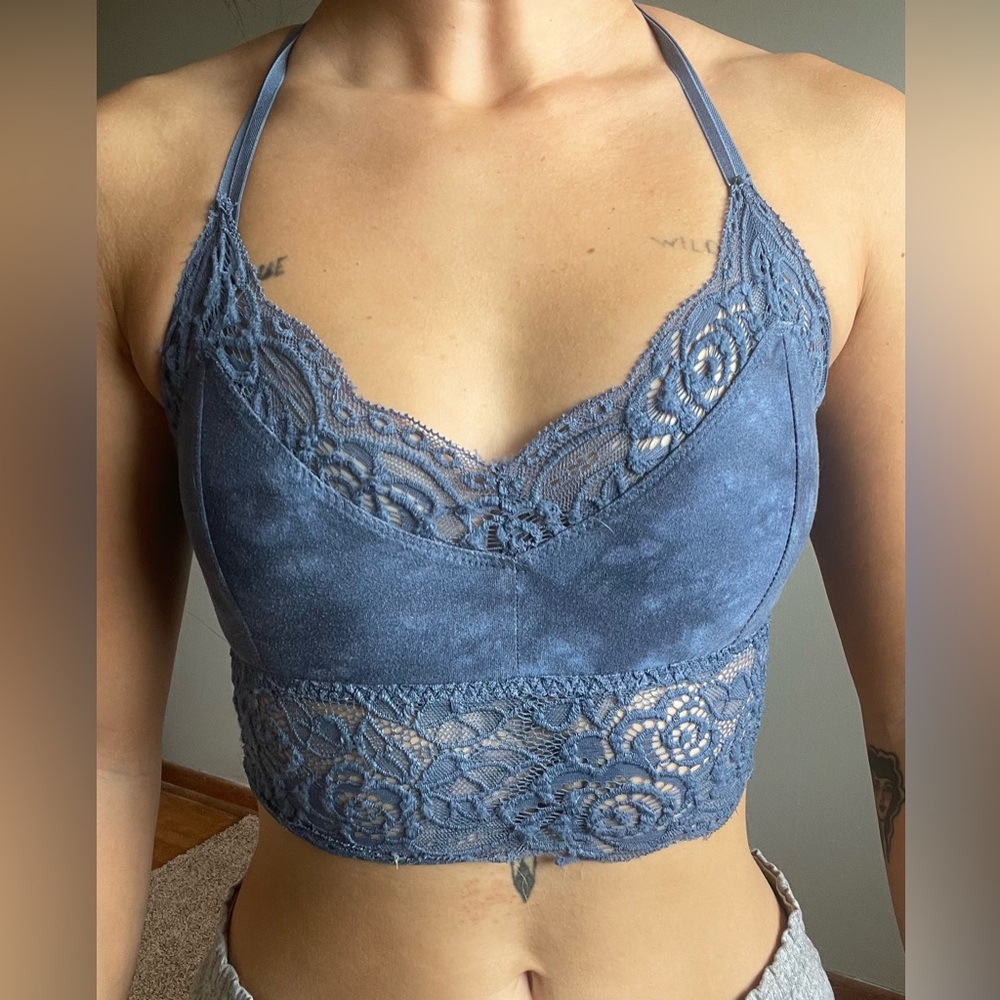 Blue Bralette, Small
